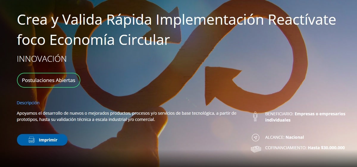 Crea y Valida tu solución circular