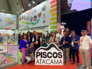 Productores de pisco, vino y pajarete de Atacama participan con éxito en la feria Food & Service