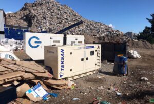 Revaloriza: La primera planta móvil de tratamiento y valorización  de residuos de construcción y demolición del país